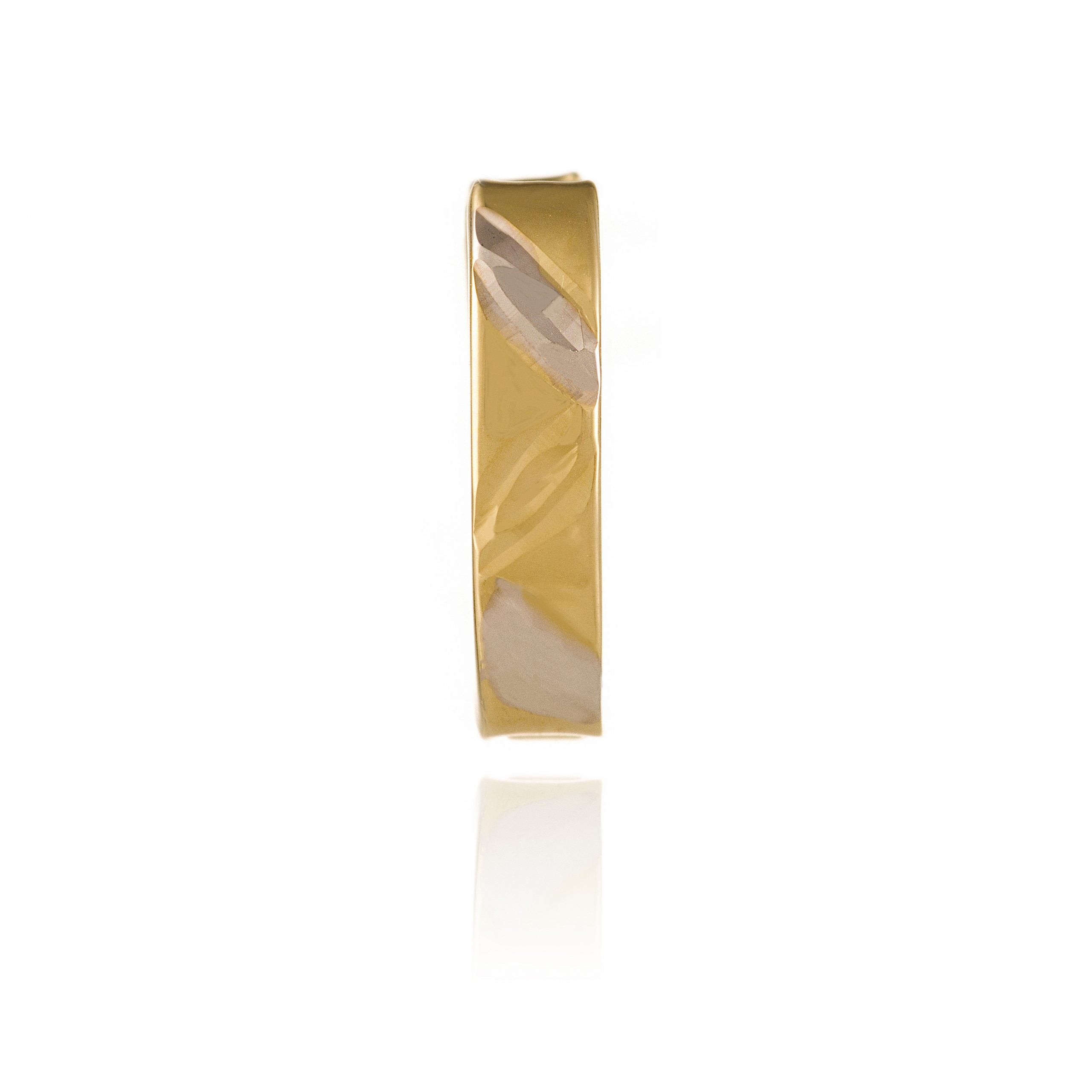 Gold earrings