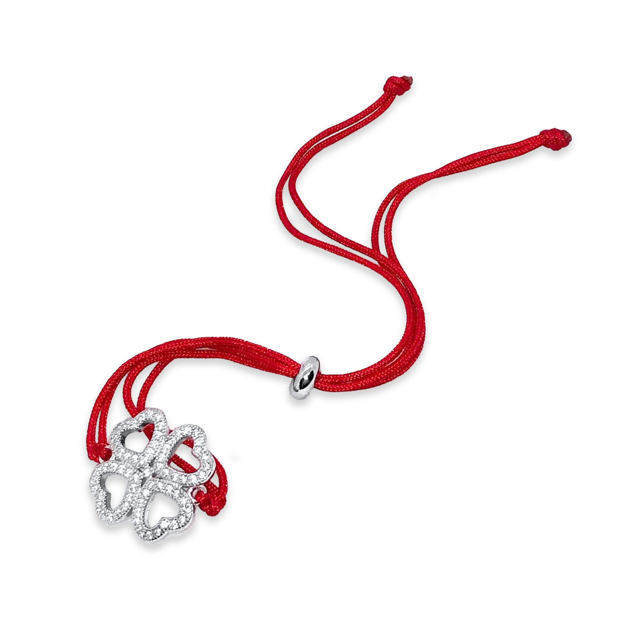 Silver bracelet Good luck