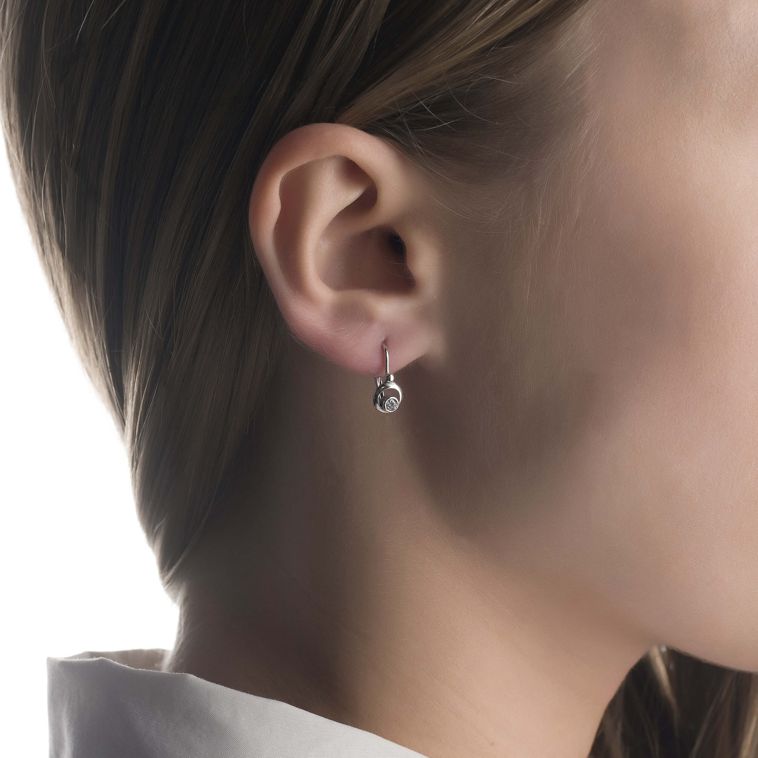 Gold earrings