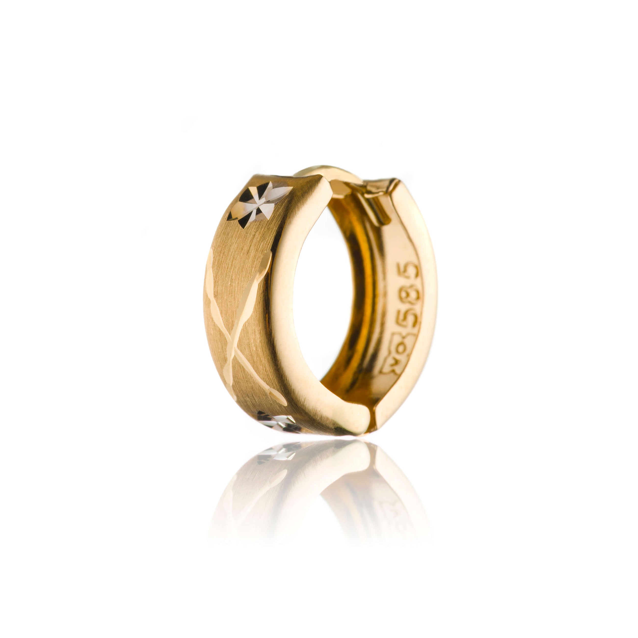 Goldohrringe