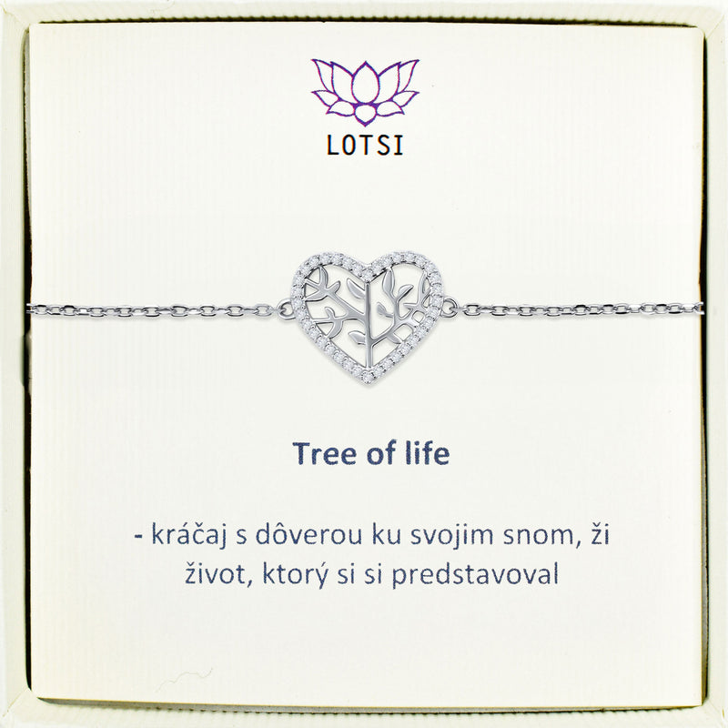 Silberarmband Lebensbaum