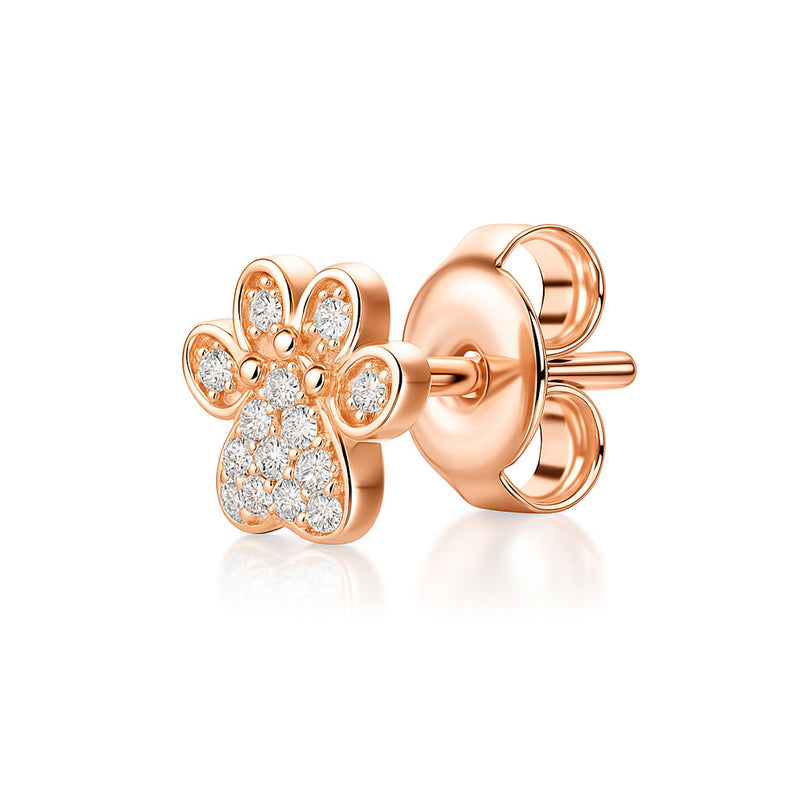 Strieborná náušnica