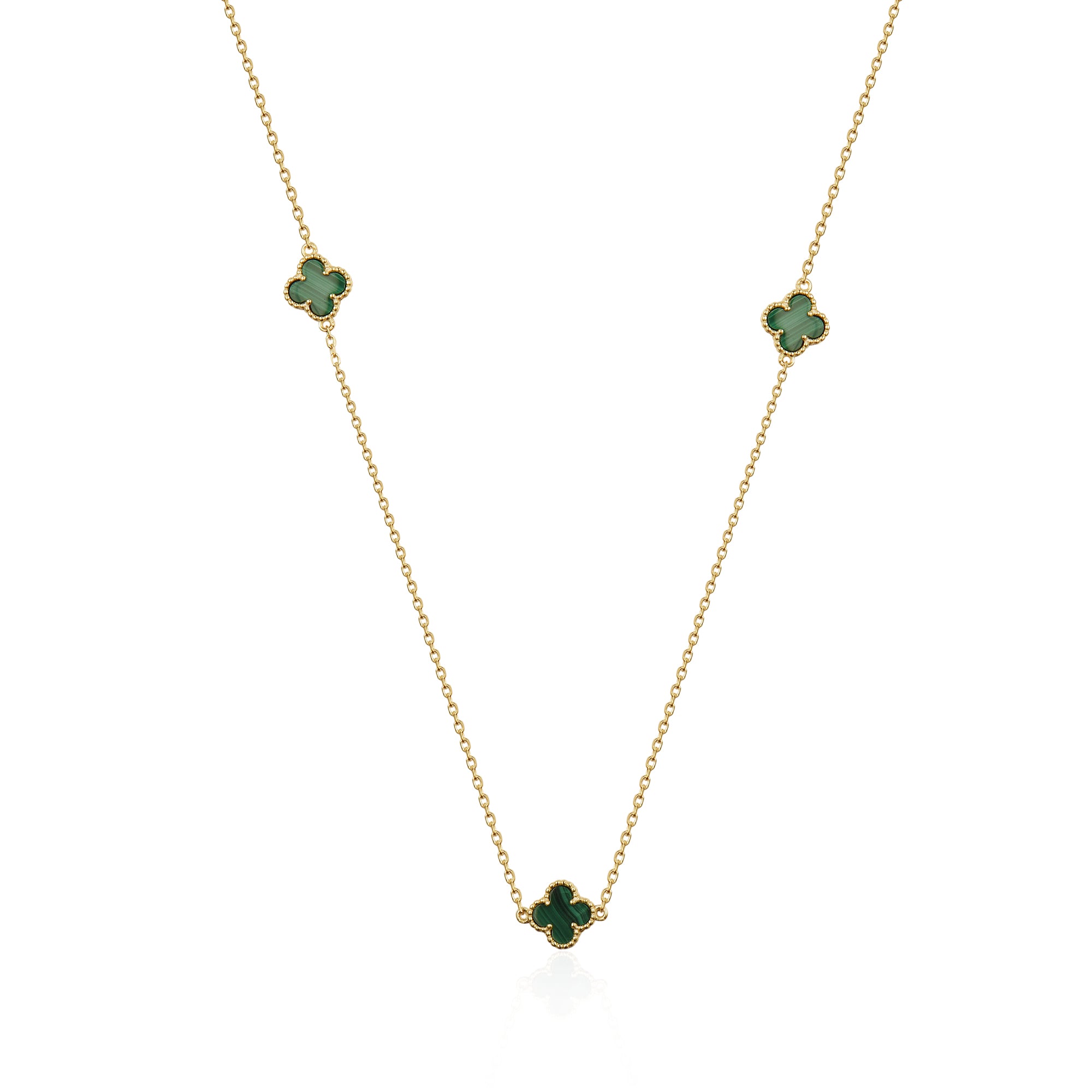 Strieborná retiazka s polodrahokamom