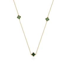 Strieborná retiazka s polodrahokamom