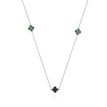 Strieborná retiazka s polodrahokamom