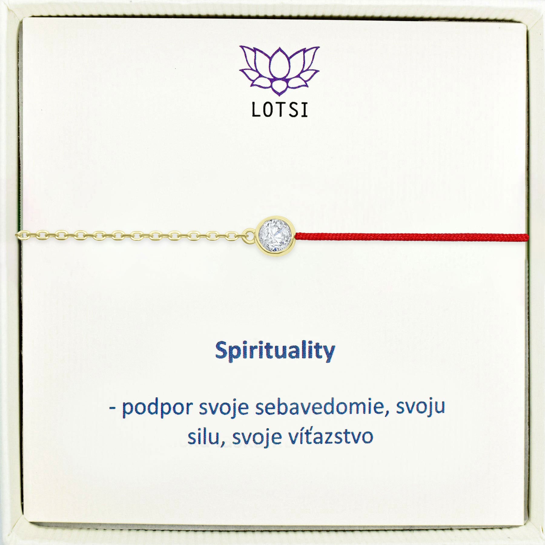 Strieborný náramok Spirituality