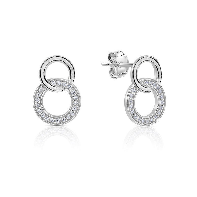 Strieborné náušnice