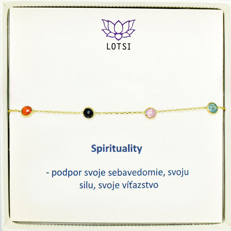 Zlatý náramok Spirituality