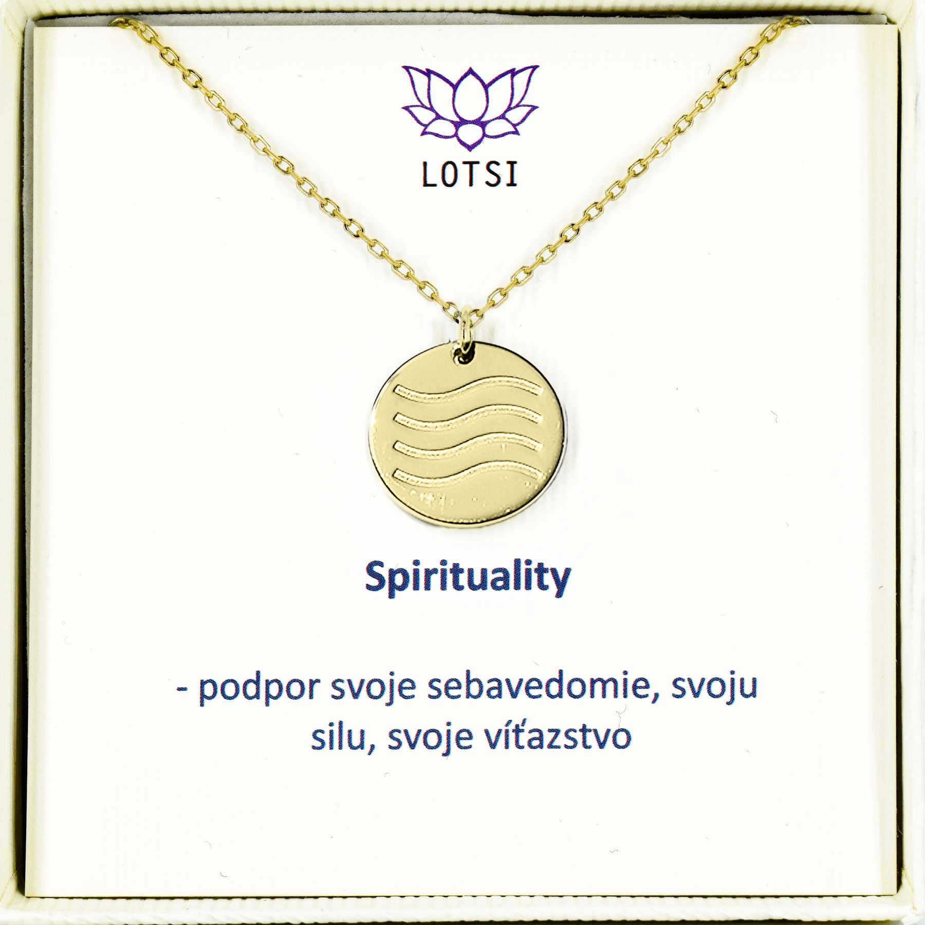 Silberkette Spirituality WASSER