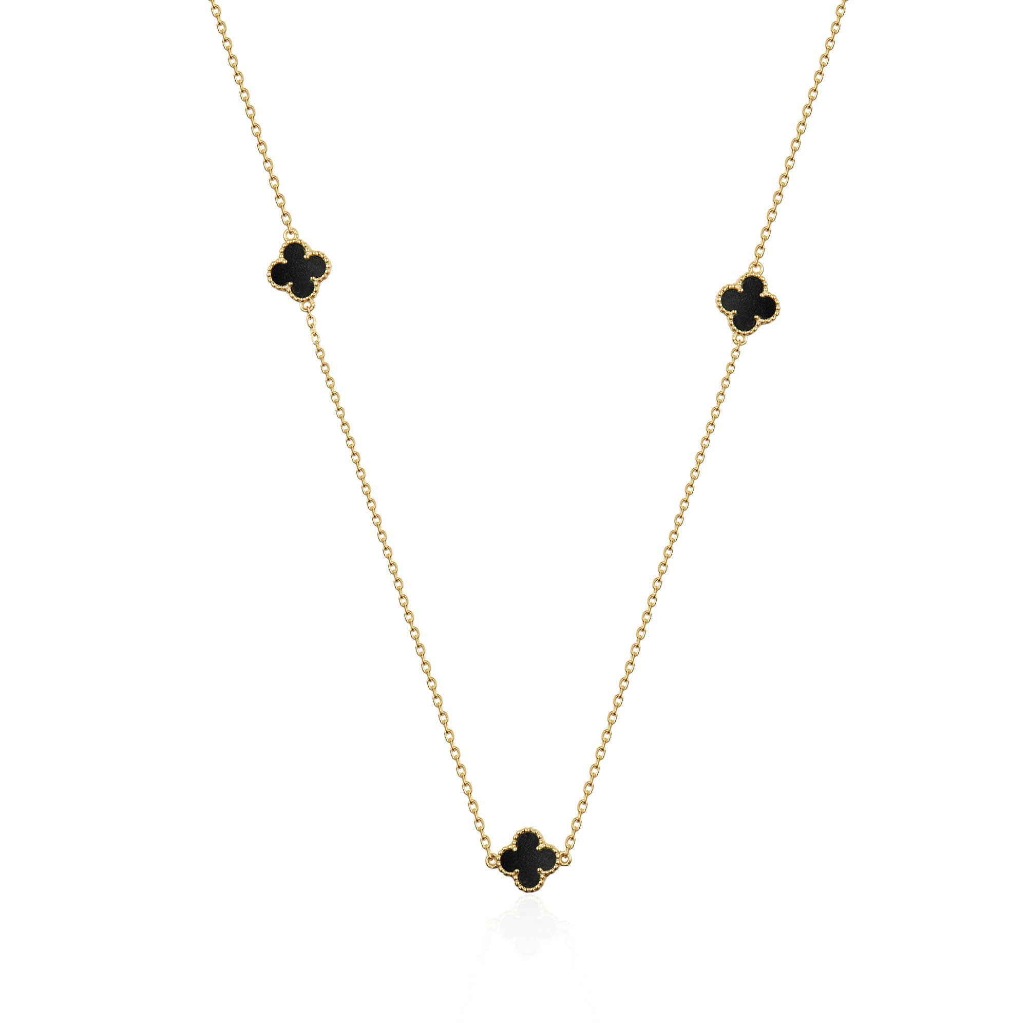 Strieborná retiazka s polodrahokamom