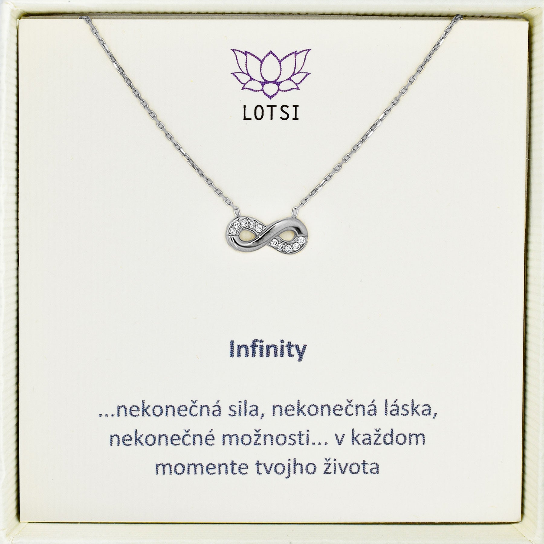 Zlatá retiazka Infinity gold