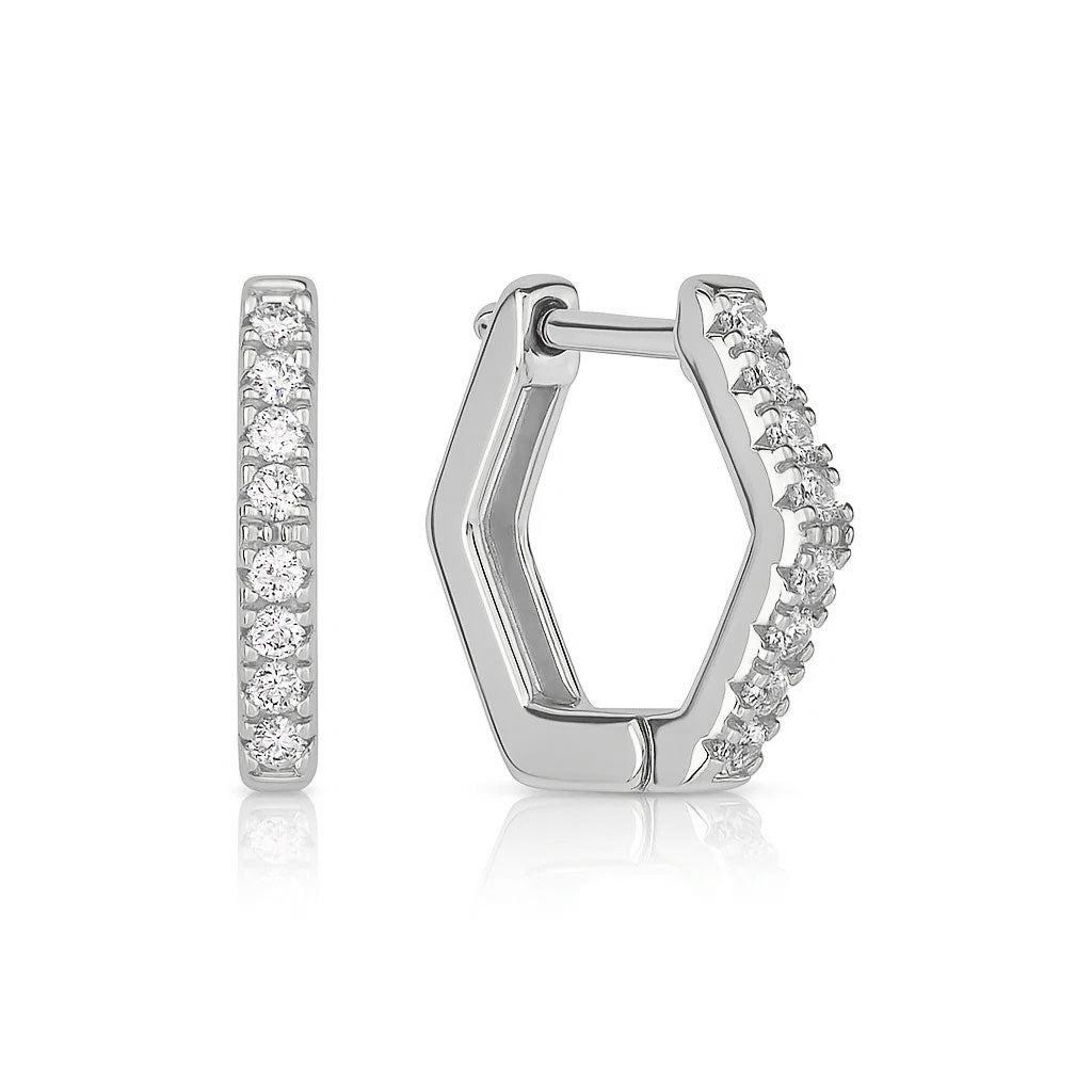 Strieborné náušnice