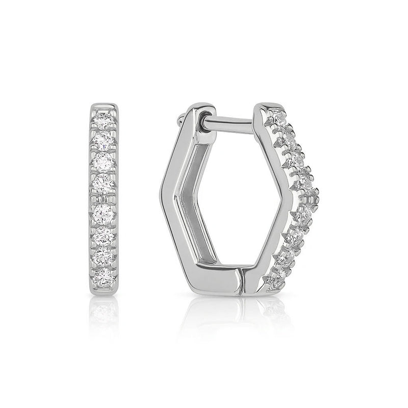 Strieborné náušnice