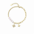 Silberarmband mit Halbedelstein