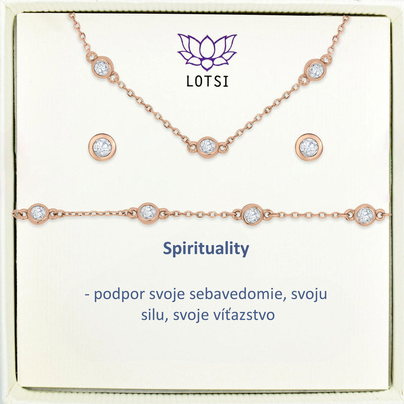 Strieborný set Spirituality