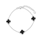 Strieborný náramok s polodrahokamom