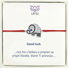 Silberarmband „Viel Glück“