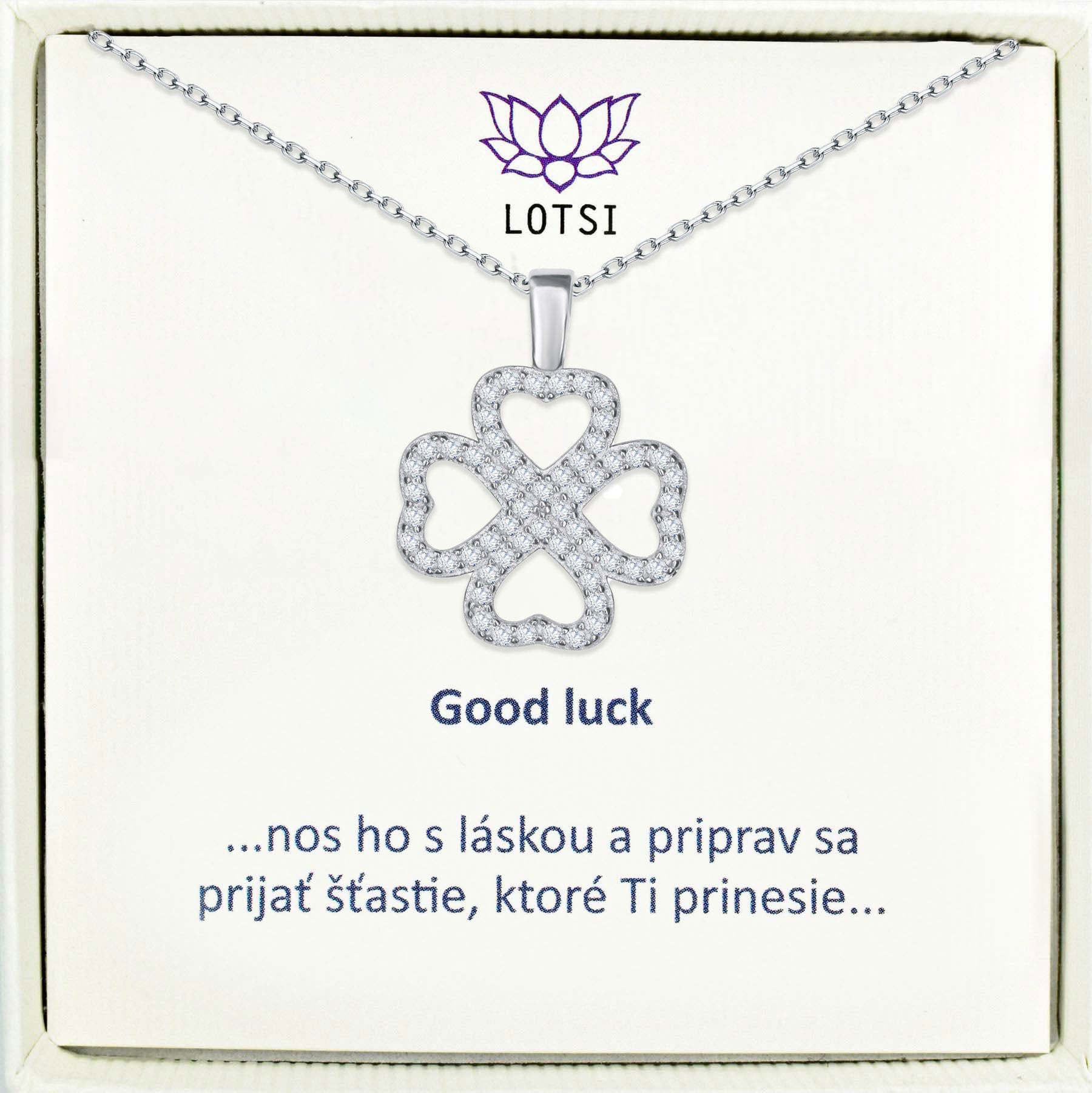 Silberkette Glücksbringer