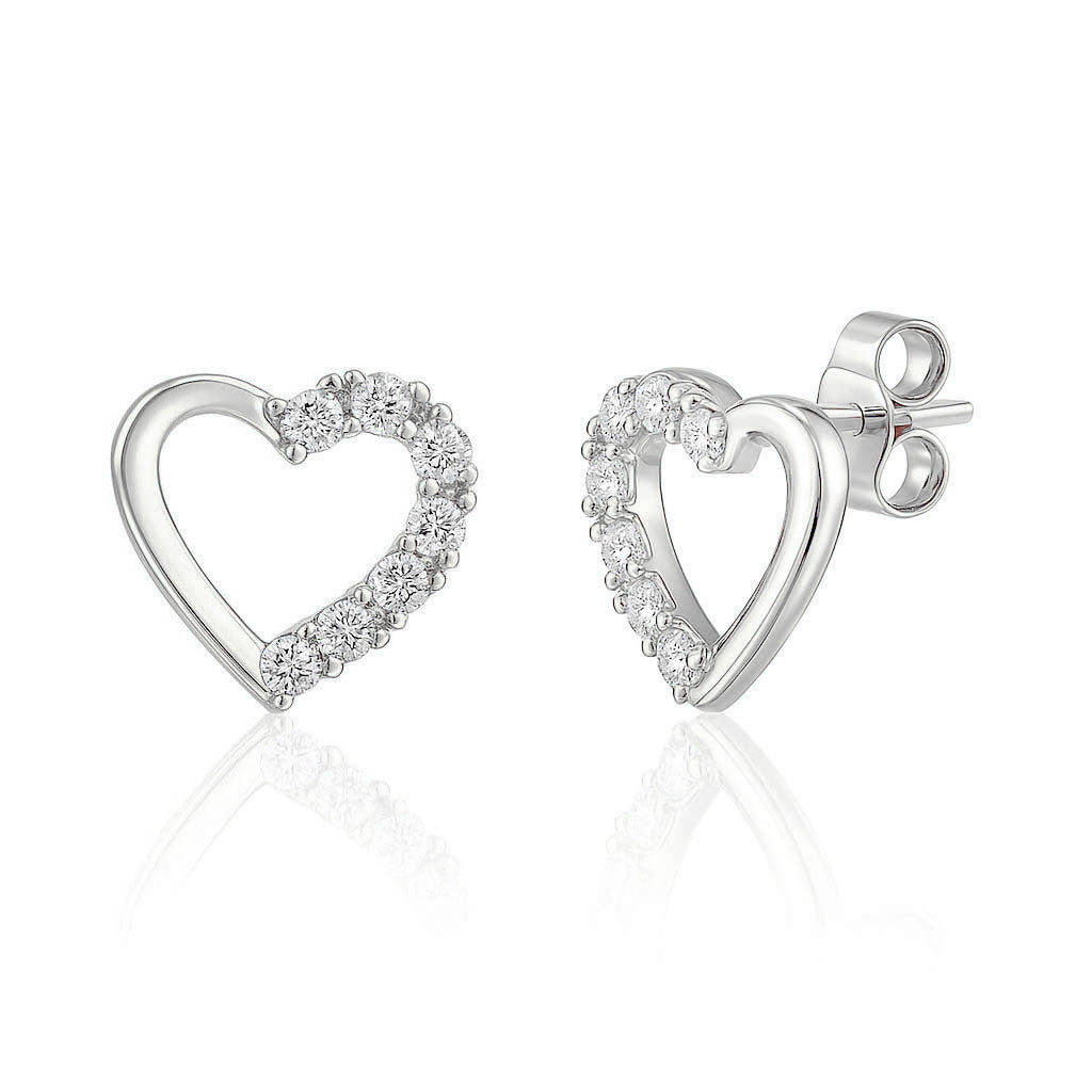 Strieborné náušnice