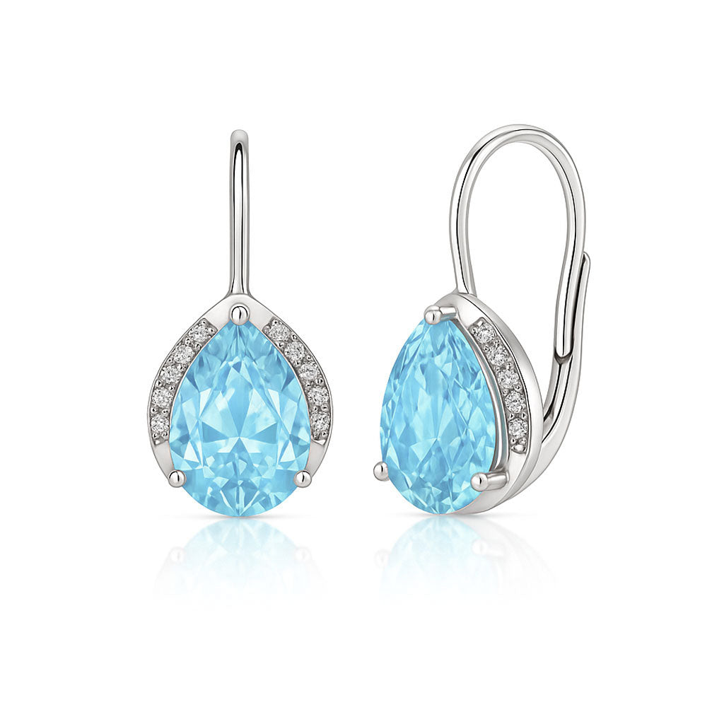 Strieborné náušnice