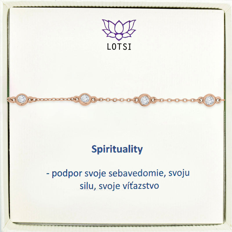 Armband "Spiritualität" aus Silber
