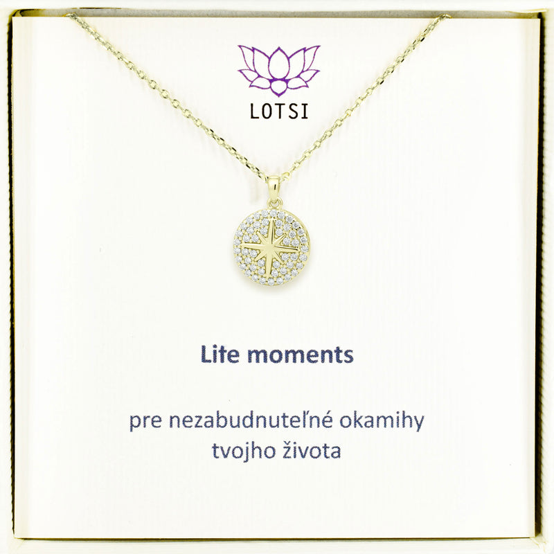 Strieborná retiazka Life moments