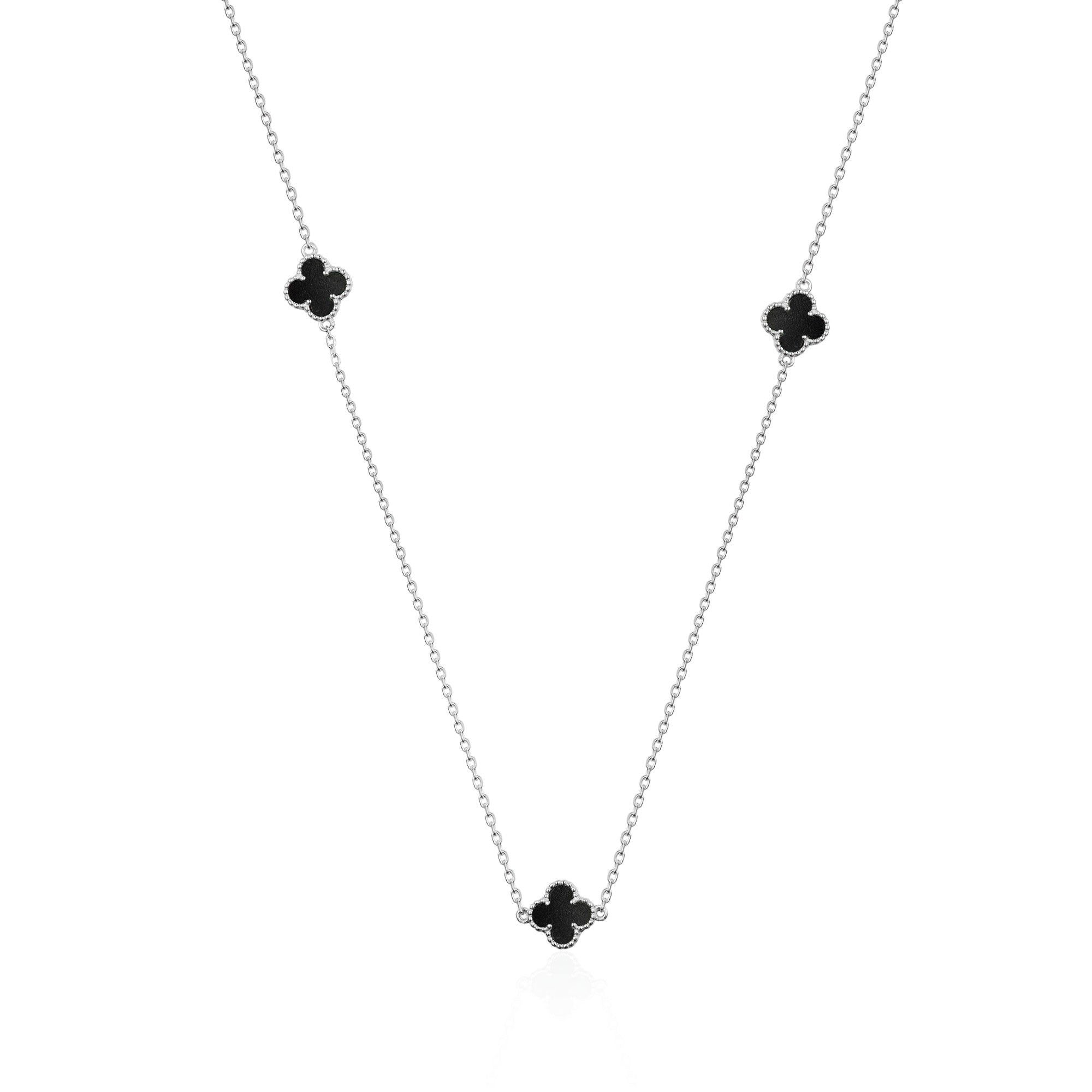 Strieborná retiazka s polodrahokamom