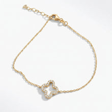 Goldenes Armband Viel Glück