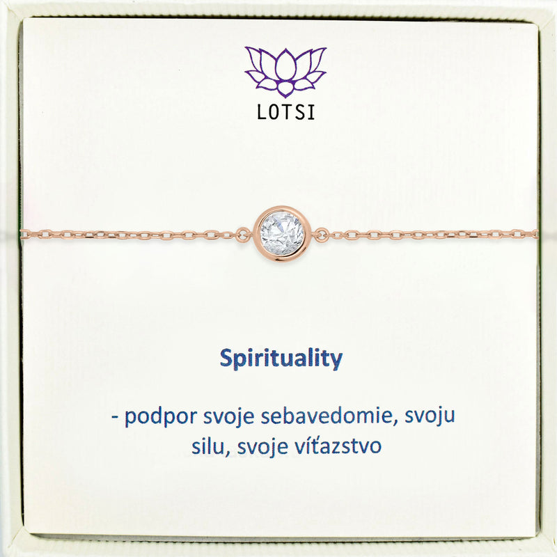 Armband "Spiritualität" aus Silber