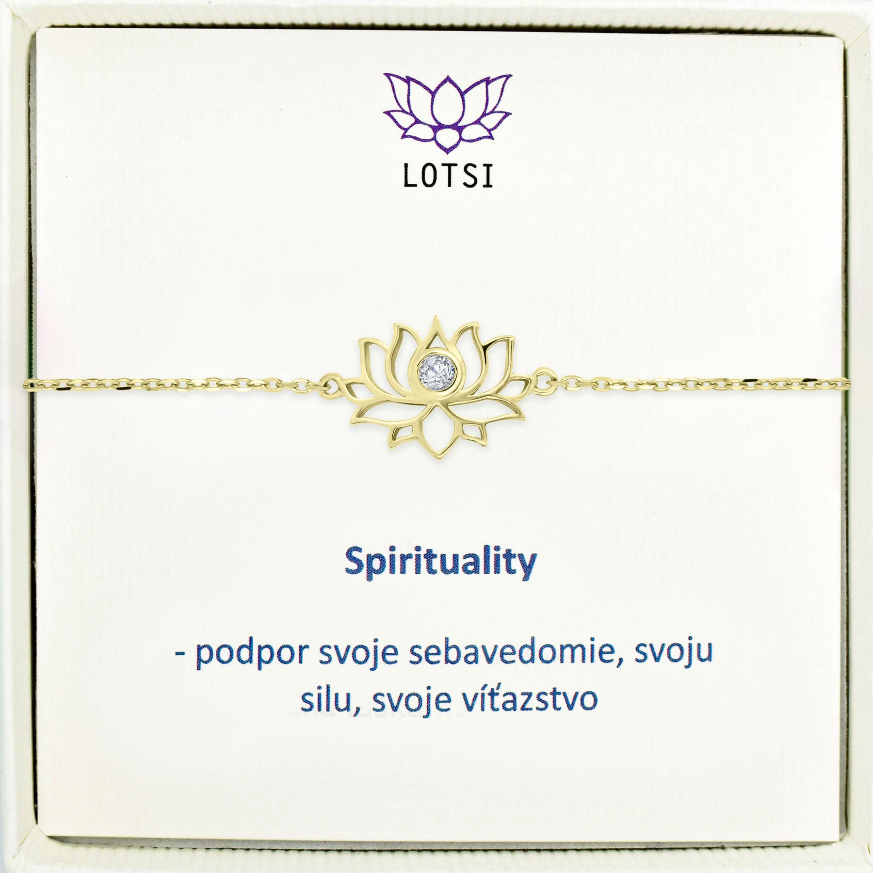 Strieborný náramok Spirituality