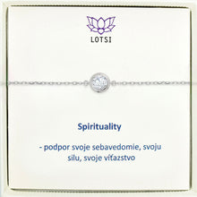 Silbernes Fußkettchen Spiritualität