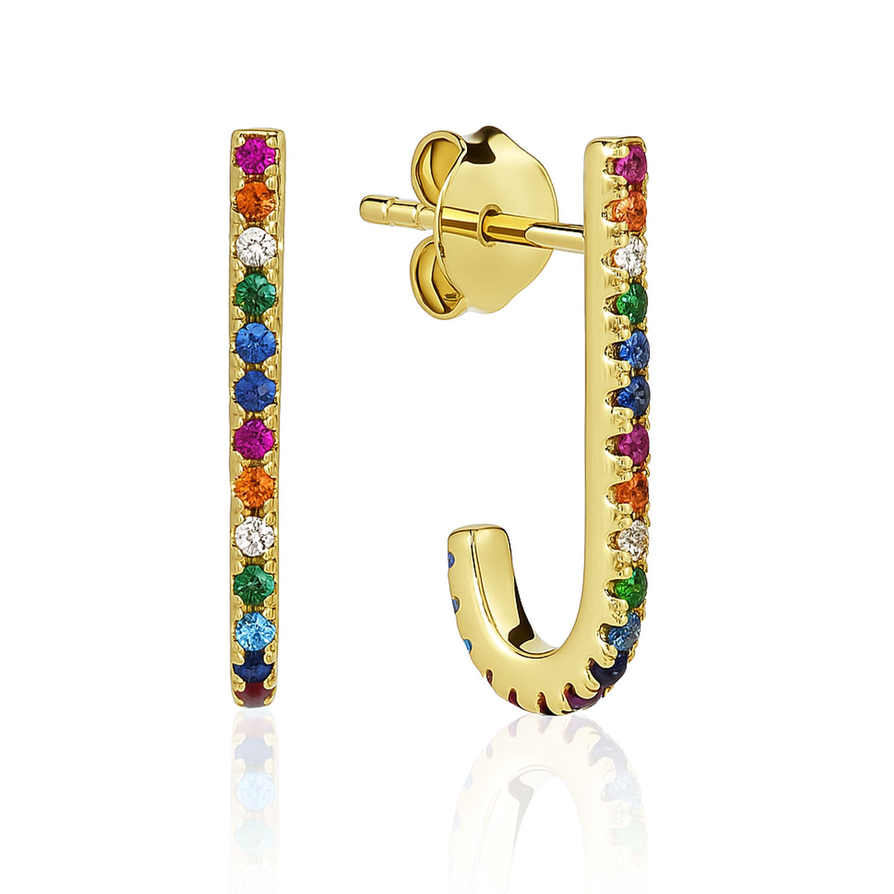 Strieborné náušnice