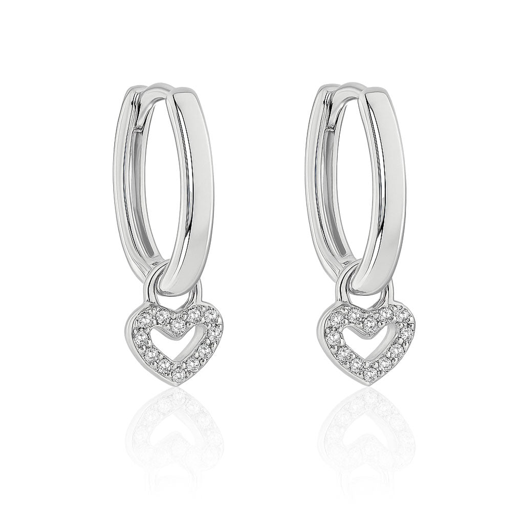 Strieborné náušnice