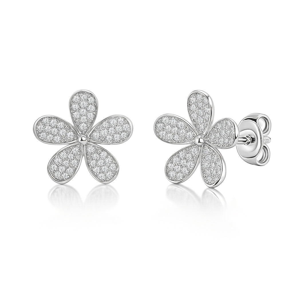 Strieborné náušnice