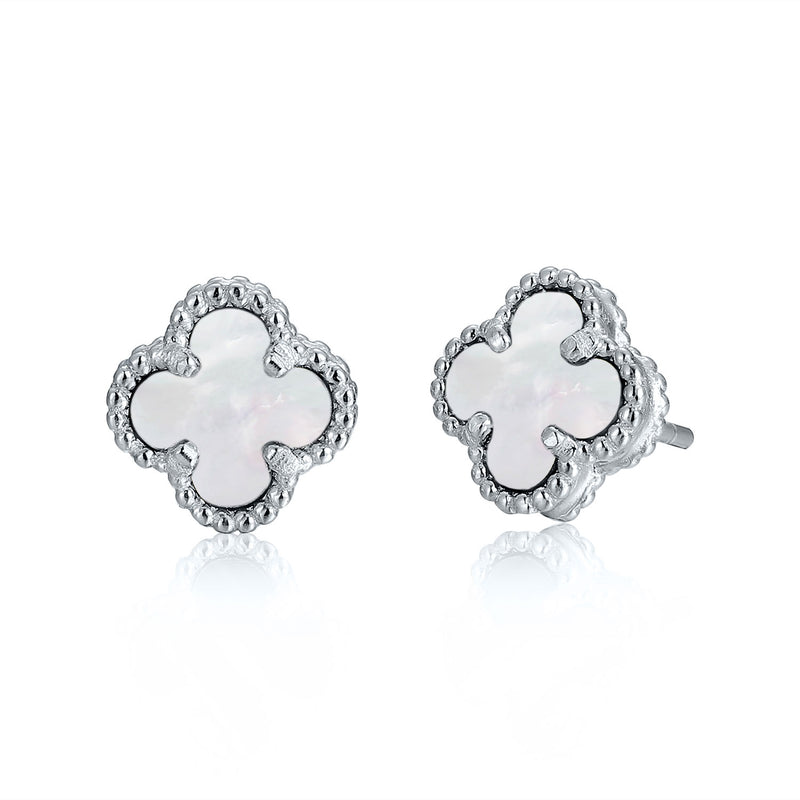 Strieborné náušnice s polodrahokamom