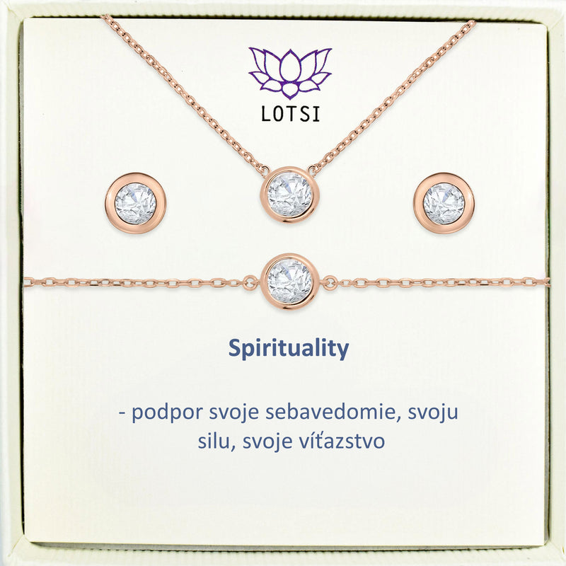 Strieborný set Spirituality