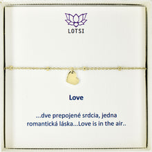 Silberarmband Love