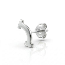 Strieborná náušnica