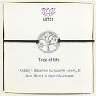 Strieborný náramok Tree of life