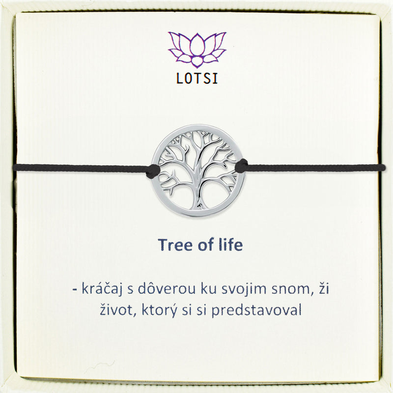 Silberarmband Lebensbaum