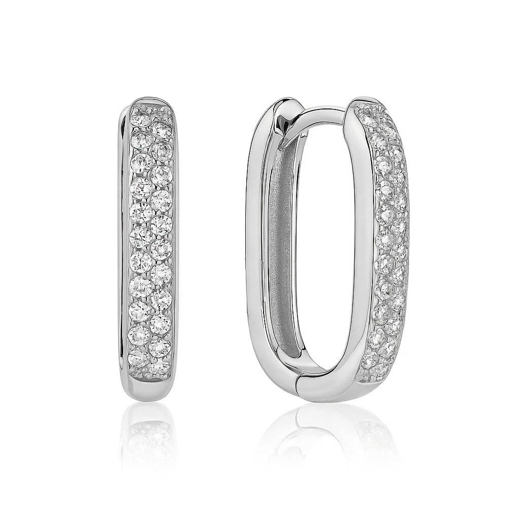 Strieborné náušnice