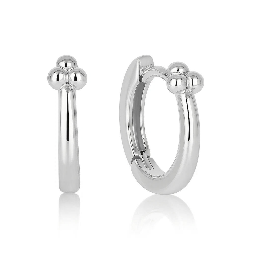 Strieborné náušnice