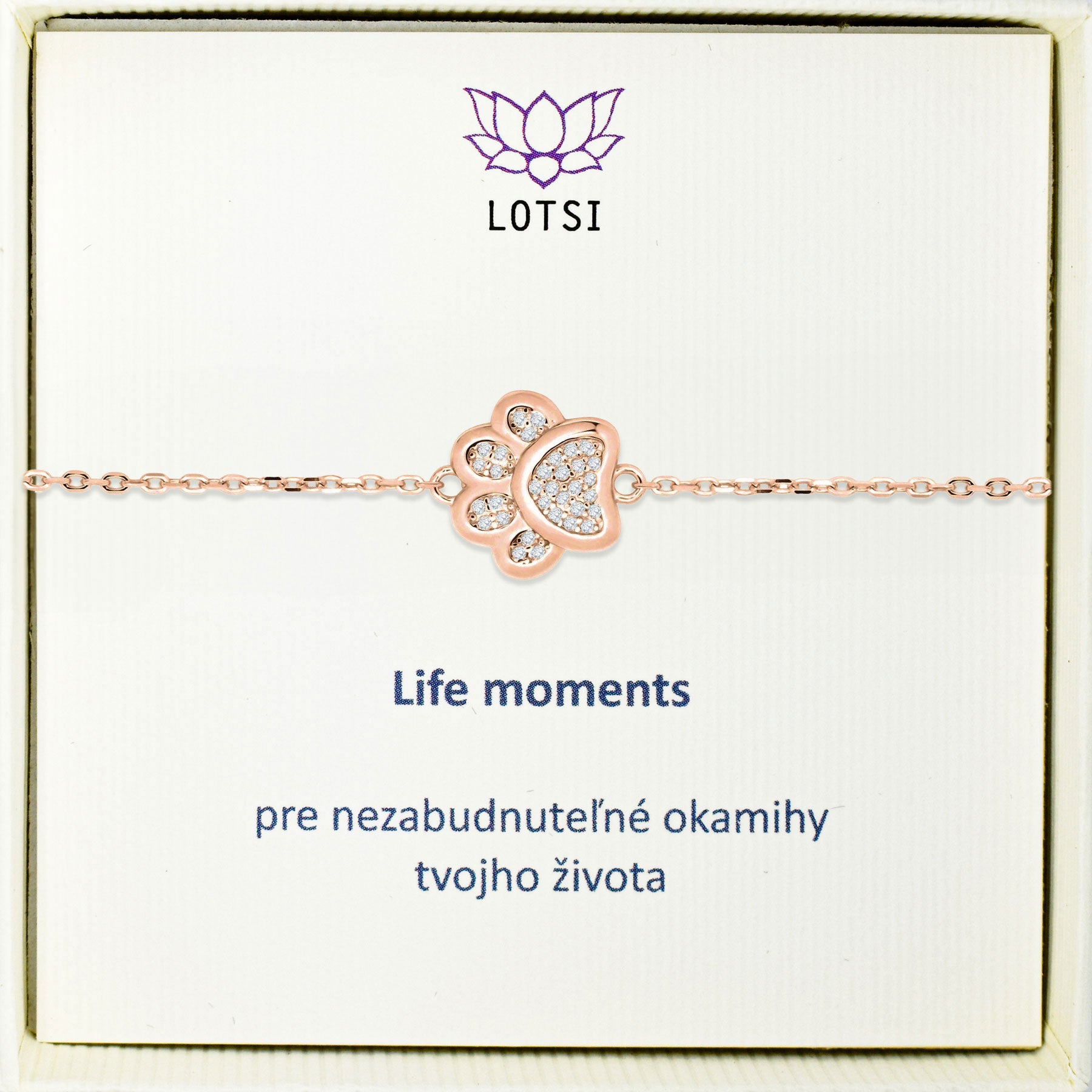 Silberarmband Life Moments