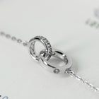 Strieborný set Karma