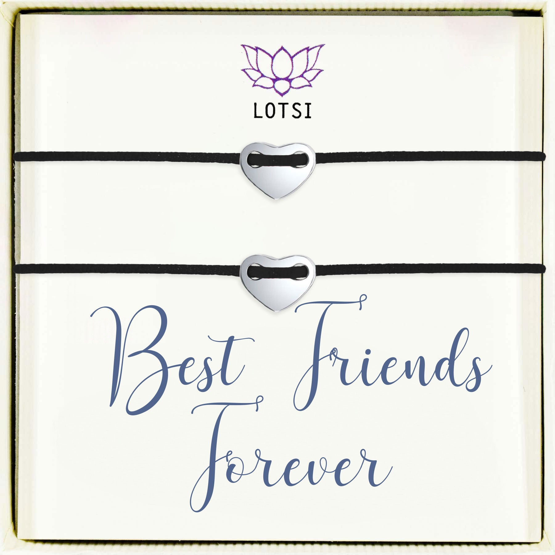 Strieborné náramky Best Friends