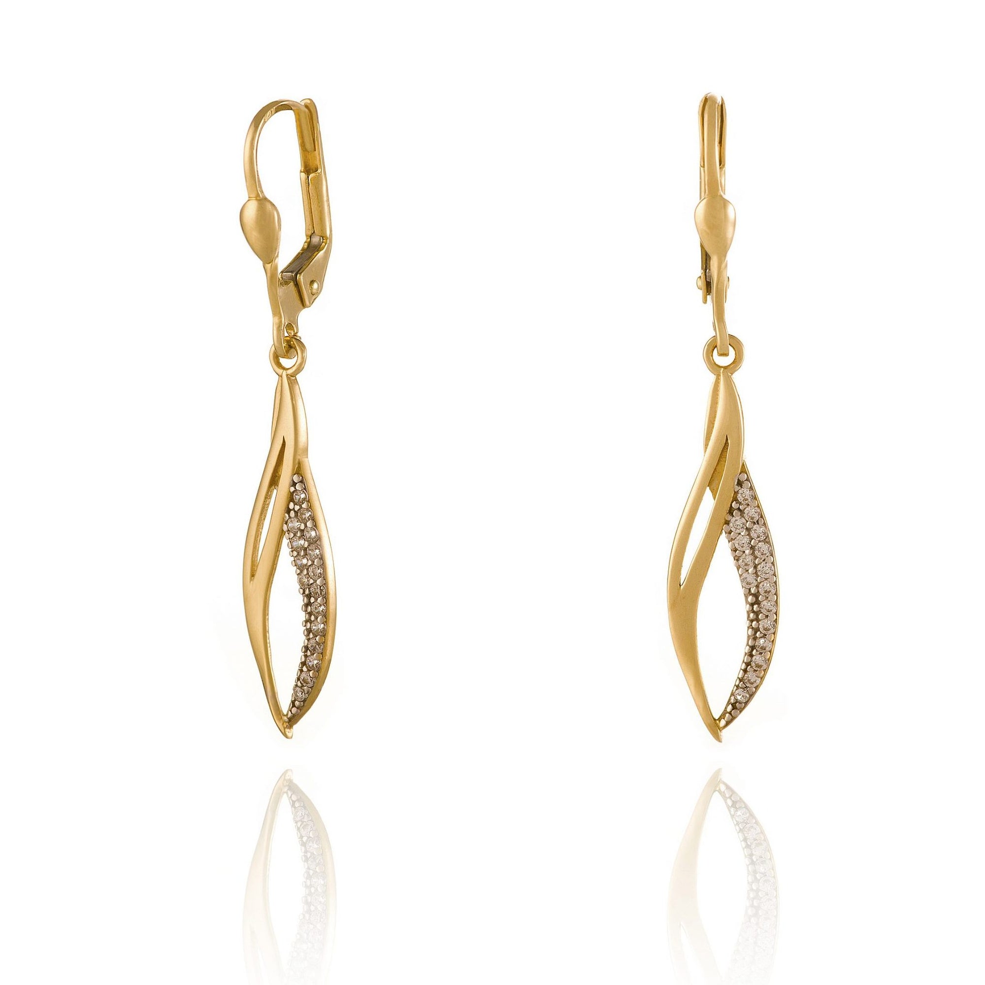 zlate-elegantne-nausnice