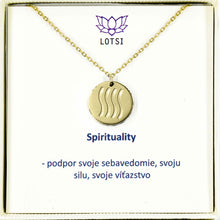 Strieborná retiazka Spirituality OHEŇ