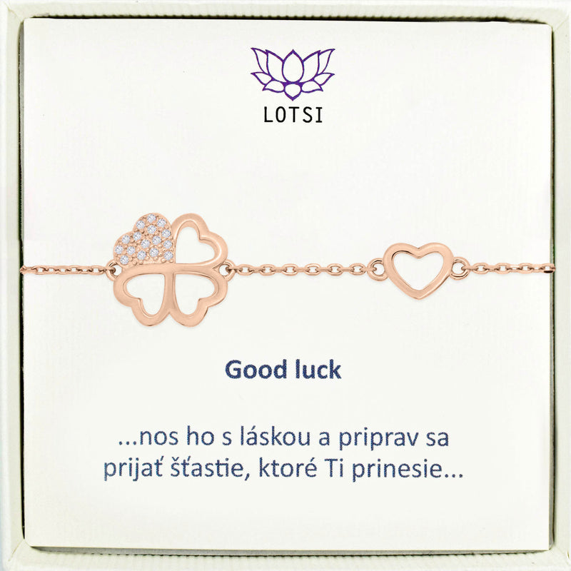 Good Luck Silver Bracelet