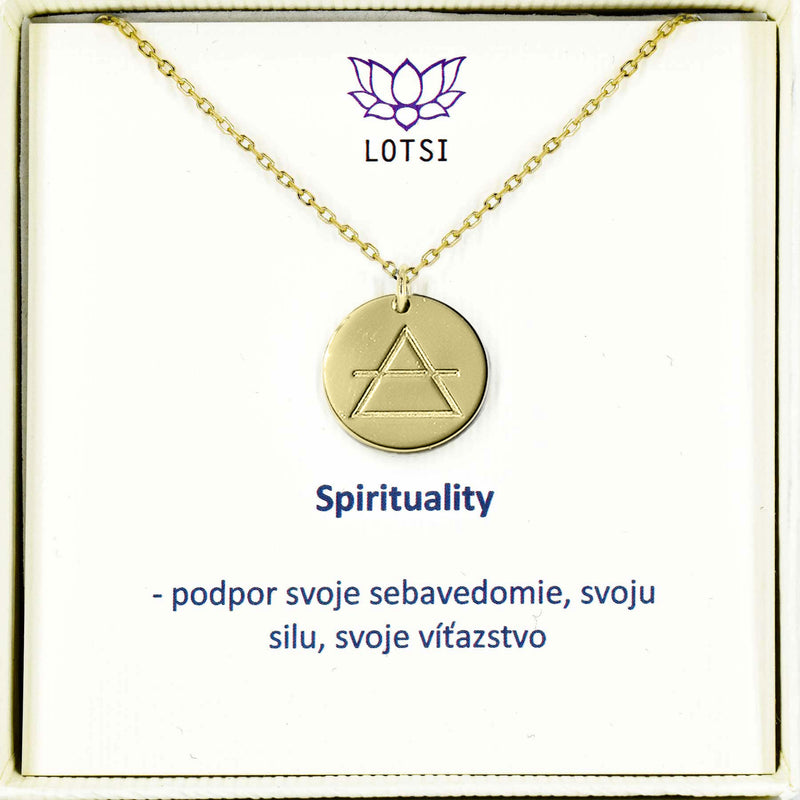 Strieborná retiazka Spirituality VZDUCH