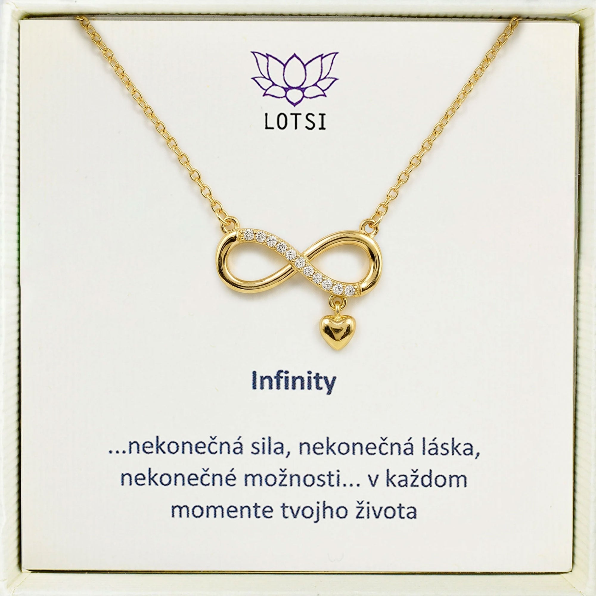 Silberkette Infinity